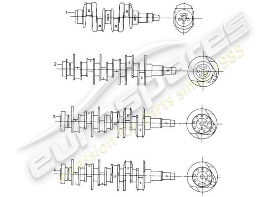 a part diagram from the Porsche Replacement catalogue (1972) parts catalogue