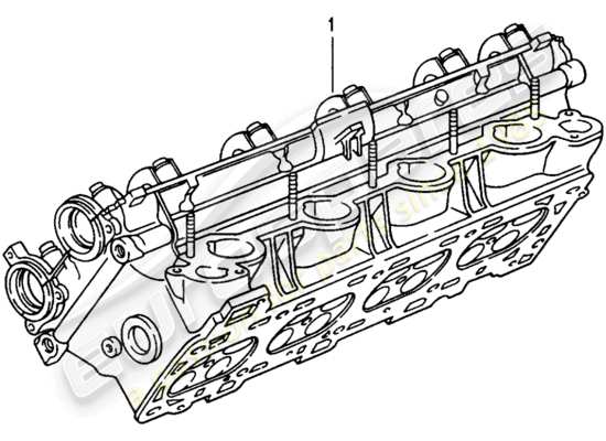 a part diagram from the Porsche Replacement catalogue (1973) parts catalogue