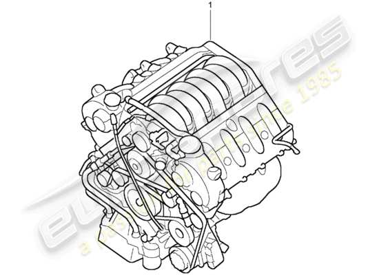 a part diagram from the Porsche Replacement catalogue (1974) parts catalogue