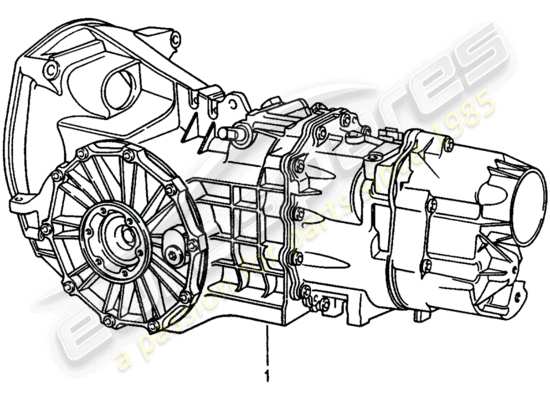 a part diagram from the Porsche Replacement catalogue (1974) parts catalogue