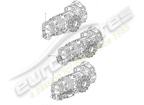 a part diagram from the Porsche Replacement catalogue (1975) parts catalogue