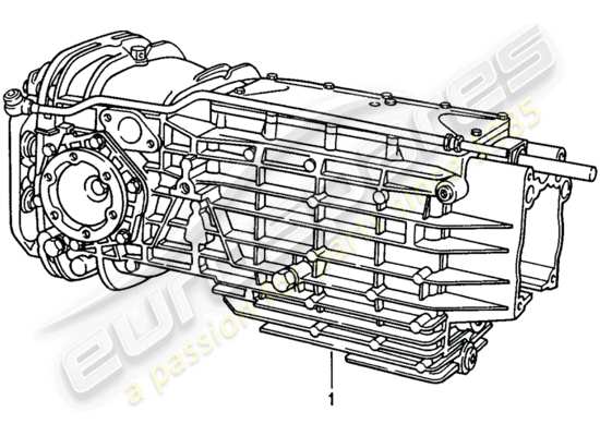 a part diagram from the Porsche Replacement catalogue (1976) parts catalogue