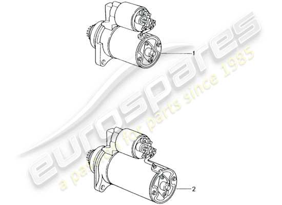 a part diagram from the Porsche Replacement catalogue (1976) parts catalogue