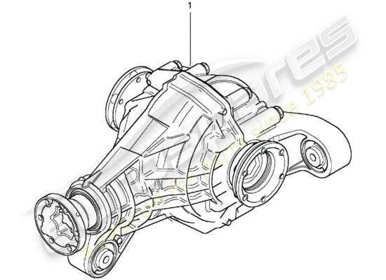 a part diagram from the Porsche Replacement catalogue (1977) parts catalogue