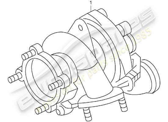 a part diagram from the Porsche Replacement catalogue (1978) parts catalogue