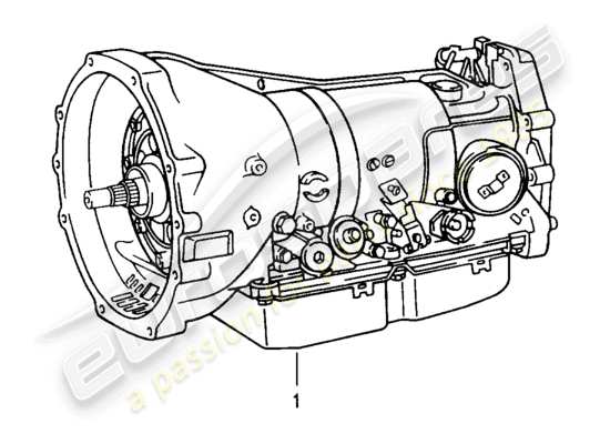 a part diagram from the Porsche Replacement catalogue parts catalogue