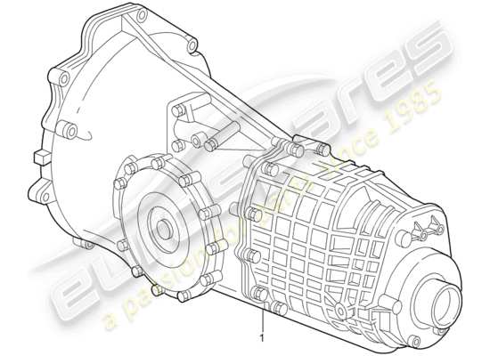 a part diagram from the Porsche Replacement catalogue (1989) parts catalogue