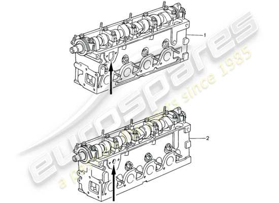 a part diagram from the Porsche Replacement catalogue (1996) parts catalogue