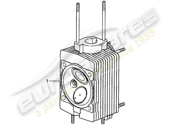 a part diagram from the Porsche Replacement catalogue (1997) parts catalogue