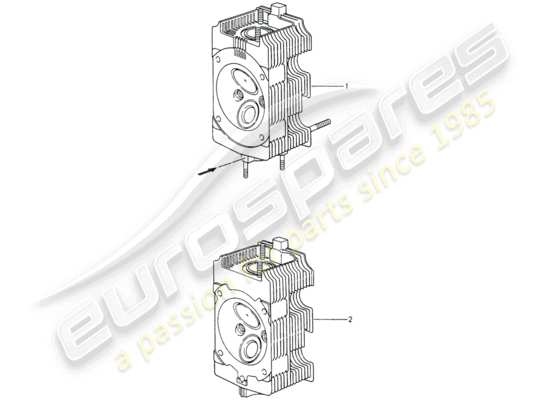 a part diagram from the Porsche Replacement catalogue (1998) parts catalogue