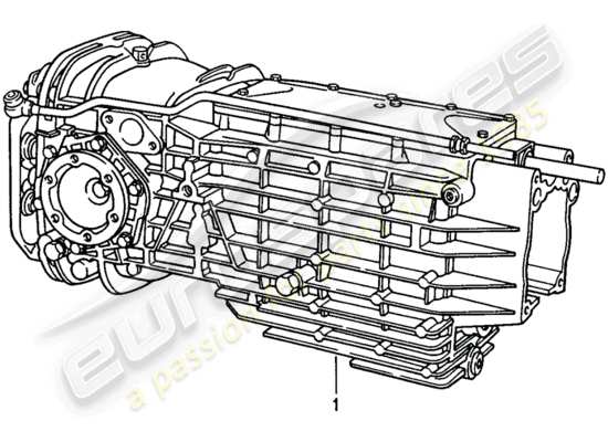 a part diagram from the Porsche Replacement catalogue (2001) parts catalogue