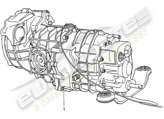 a part diagram from the Porsche Replacement catalogue (2003) parts catalogue