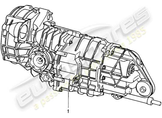 a part diagram from the Porsche Replacement catalogue (2008) parts catalogue