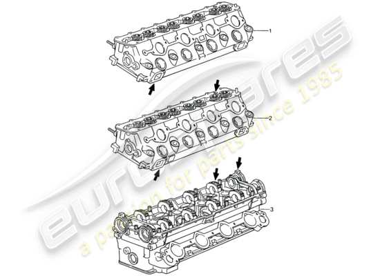 a part diagram from the Porsche Replacement catalogue (2009) parts catalogue