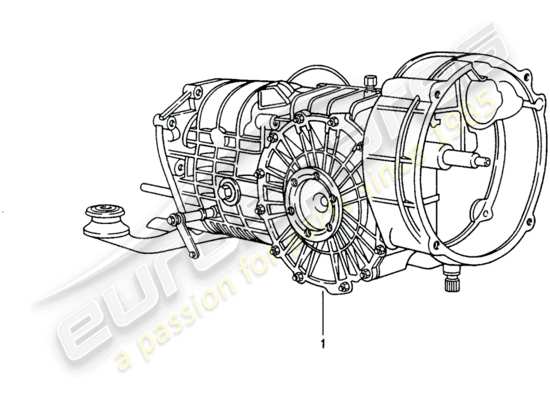 a part diagram from the Porsche Replacement catalogue (2010) parts catalogue