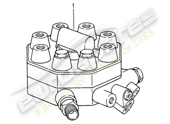 a part diagram from the Porsche Replacement catalogue (2011) parts catalogue