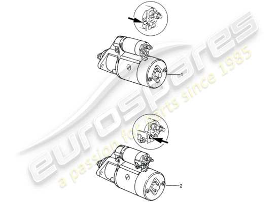 a part diagram from the Porsche Replacement catalogue (2011) parts catalogue