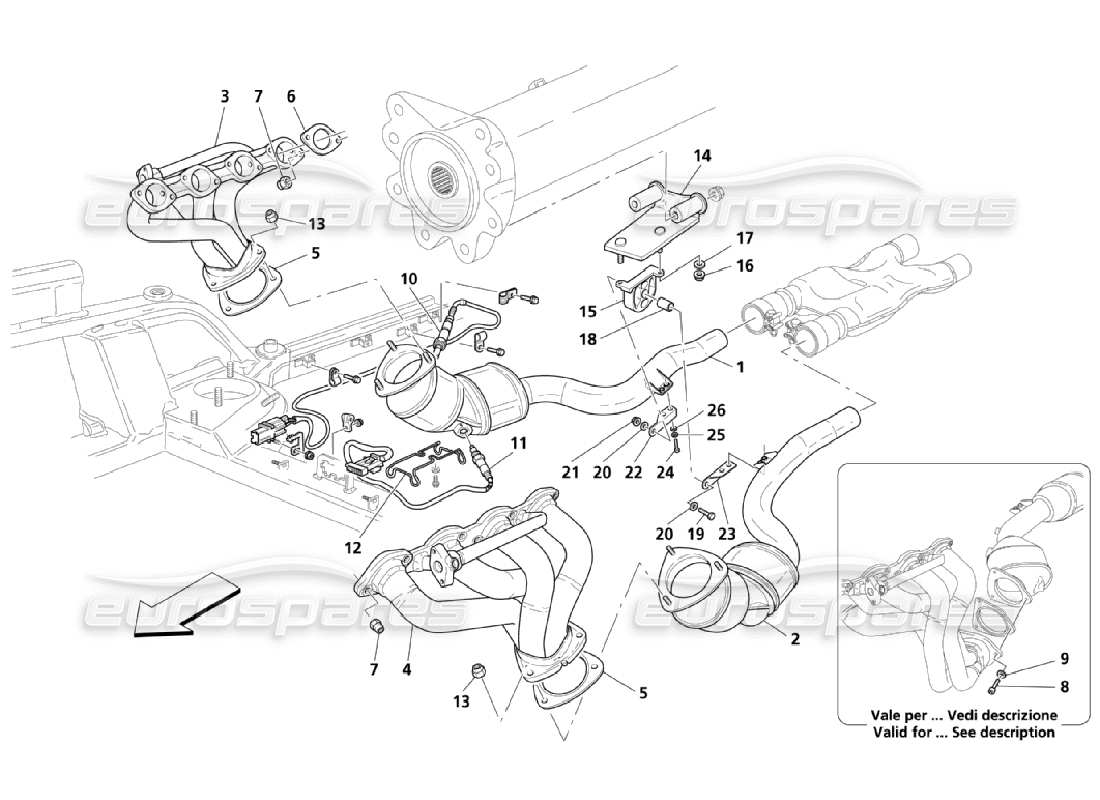 Part diagram containing part number 190622