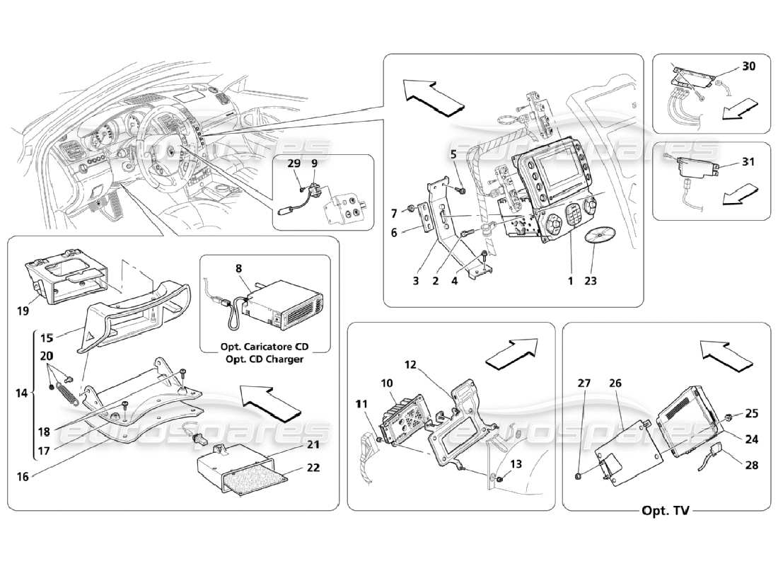 Part diagram containing part number 13287724