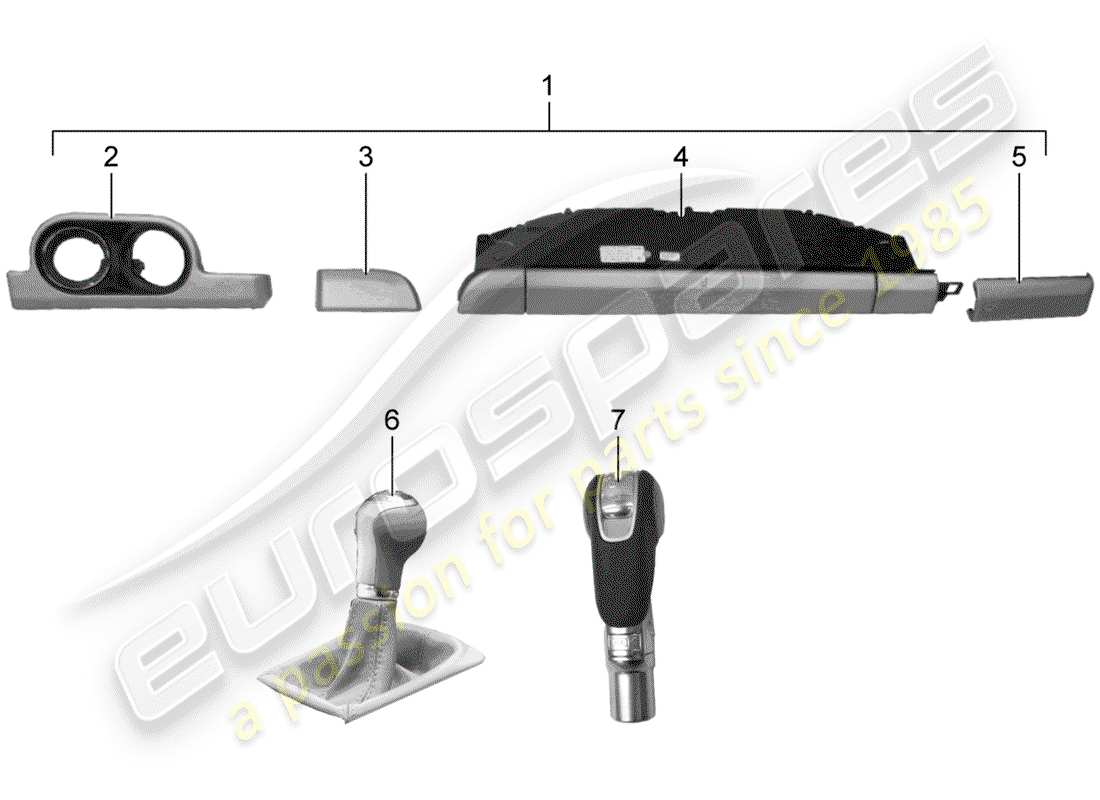 Porsche Tequipment 98X/99X (2012) INSTALLATION KIT Part Diagram