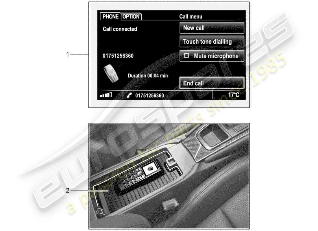 Porsche Tequipment 98X/99X (2012) INSTALLATION KIT Part Diagram