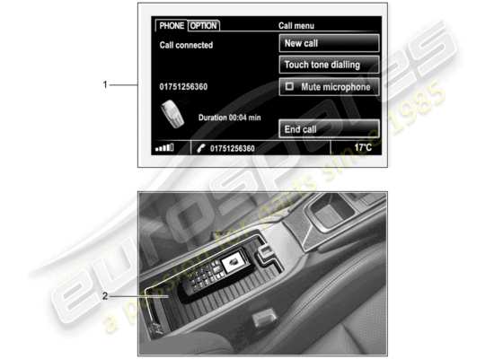 a part diagram from the Porsche Tequipment 98X/99X parts catalogue