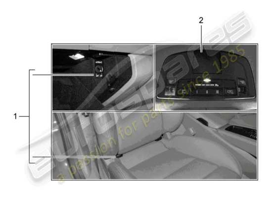 a part diagram from the Porsche Tequipment 98X/99X parts catalogue