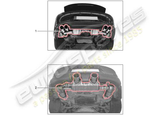 a part diagram from the Porsche Tequipment 98X/99X parts catalogue