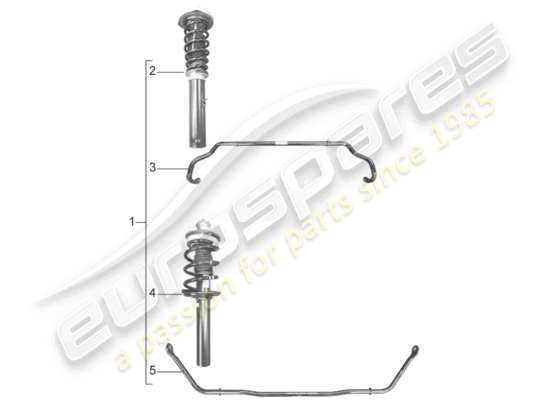 a part diagram from the Porsche Tequipment 98X/99X parts catalogue