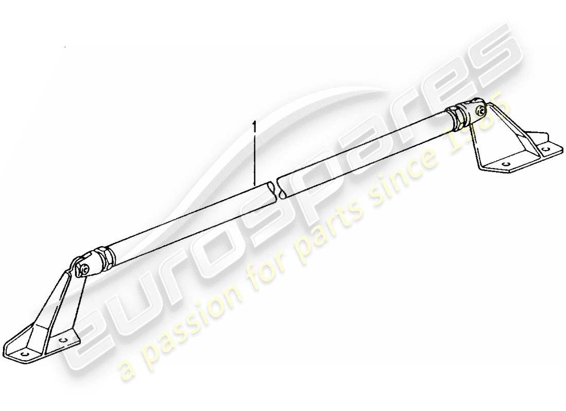 Porsche Tequipment catalogue (1986) dome strut Part Diagram