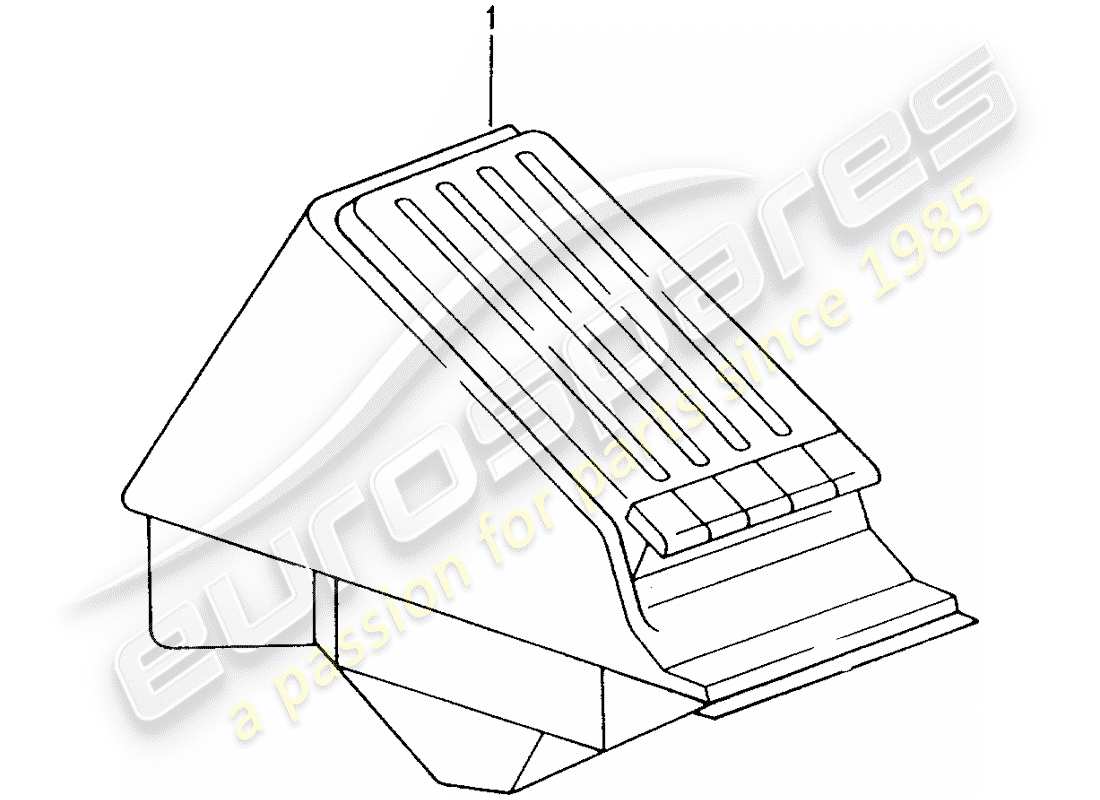 Porsche Tequipment catalogue (1989) BOX FOR CDS Part Diagram