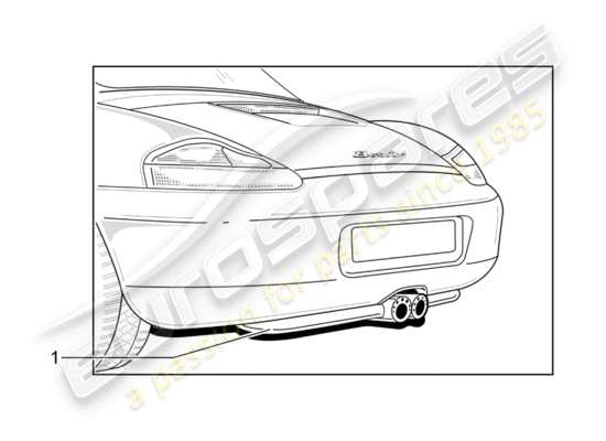 a part diagram from the Porsche Tequipment catalogue (1994) parts catalogue