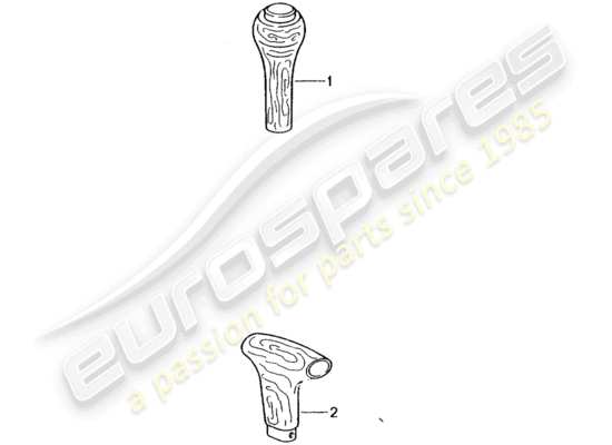 a part diagram from the Porsche Tequipment catalogue (1994) parts catalogue