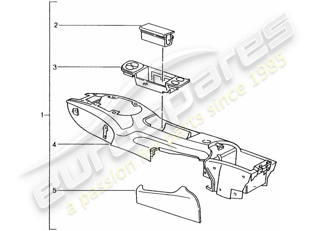 Porsche Tequipment catalogue (1998) INSTALLATION KIT Part Diagram