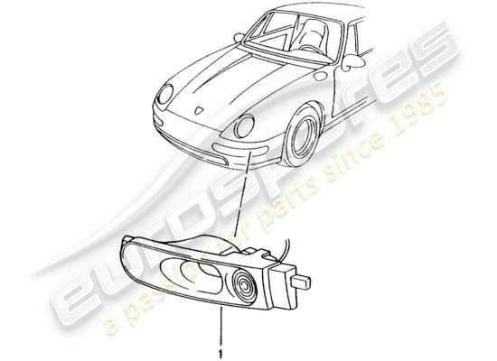 a part diagram from the Porsche Tequipment catalogue (2004) parts catalogue