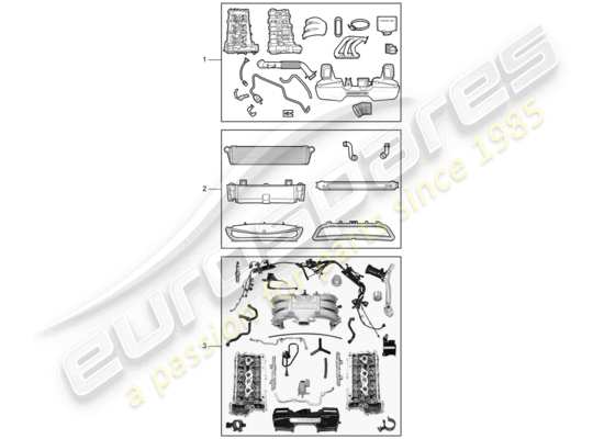 a part diagram from the Porsche Tequipment catalogue (2007) parts catalogue