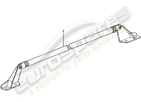 a part diagram from the Porsche Tequipment catalogue parts catalogue