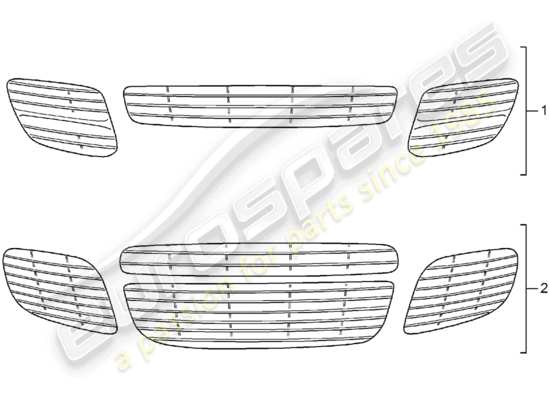 a part diagram from the Porsche Tequipment Cayenne (2009) parts catalogue