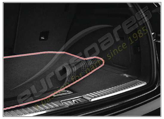 a part diagram from the Porsche Tequipment Cayenne parts catalogue