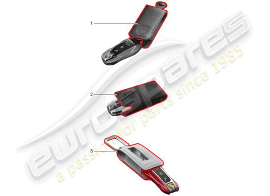 a part diagram from the Porsche Tequipment Cayenne (2011) parts catalogue