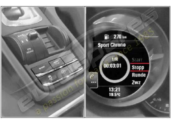 a part diagram from the Porsche Tequipment Cayenne parts catalogue