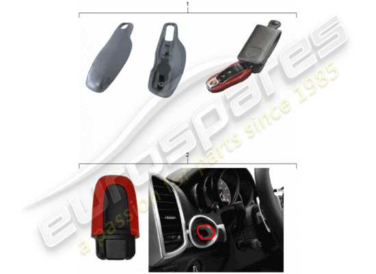 a part diagram from the Porsche Tequipment Macan (2014) parts catalogue