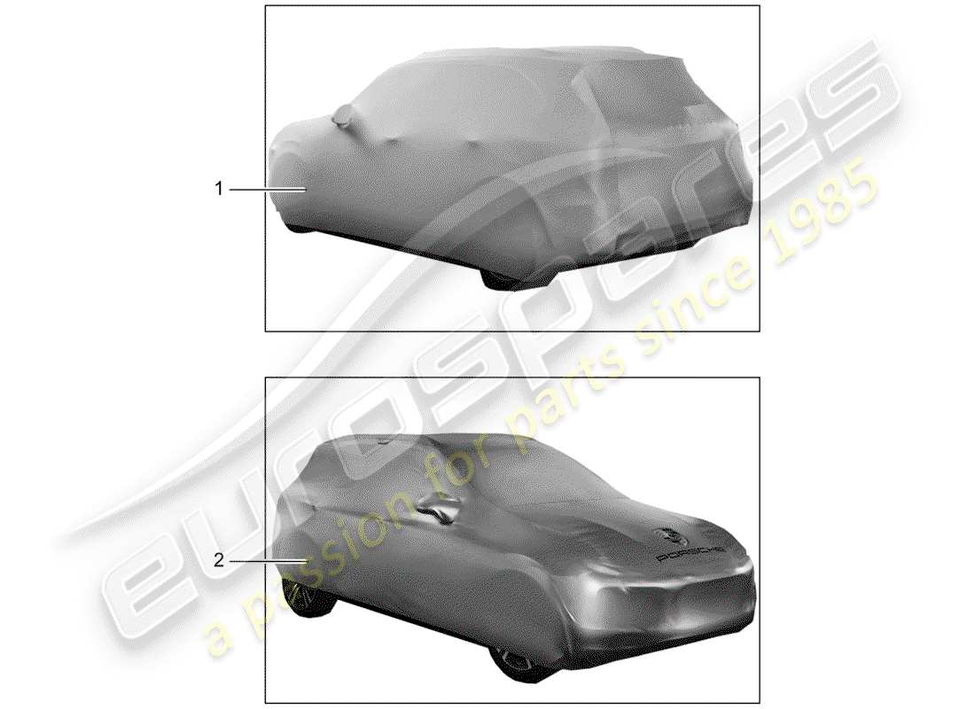 Porsche Tequipment Macan (2016) COVER Part Diagram