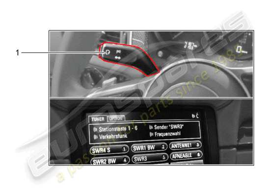 a part diagram from the Porsche Tequipment Macan parts catalogue