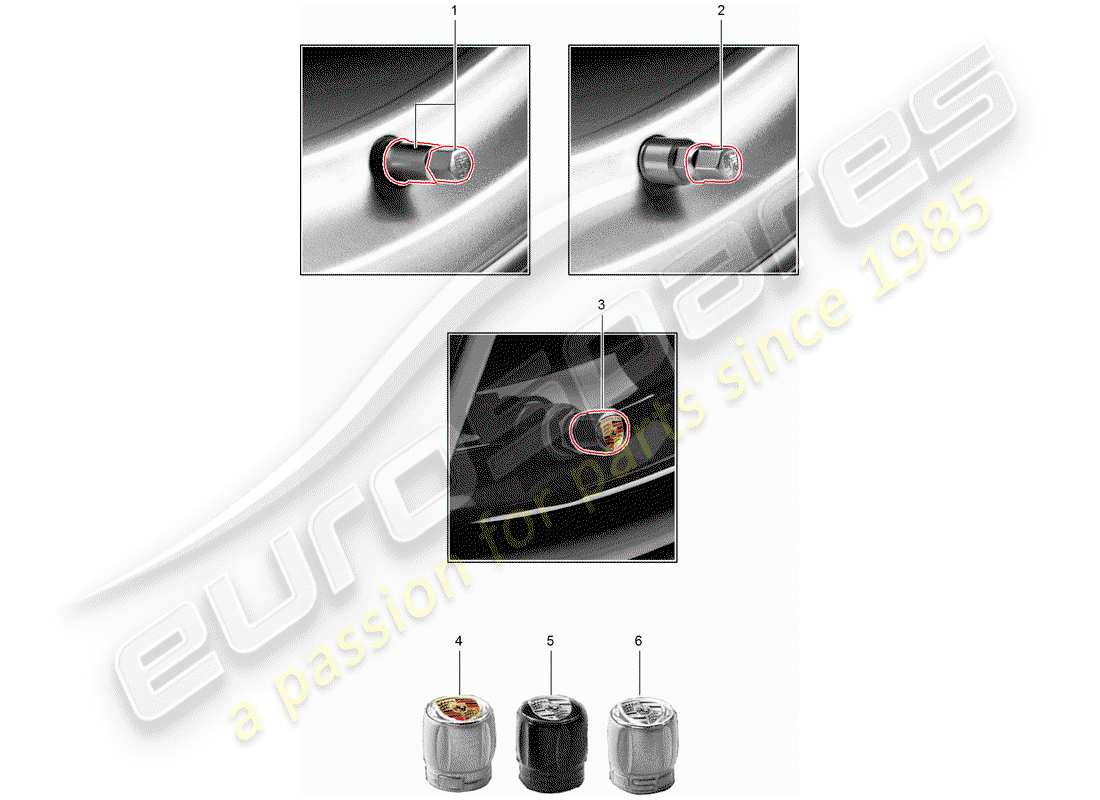 Porsche Tequipment Macan (2018) VALVE UNIT Part Diagram