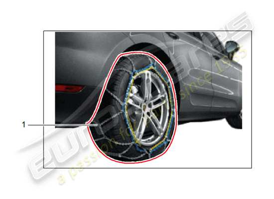 a part diagram from the Porsche Tequipment Macan parts catalogue