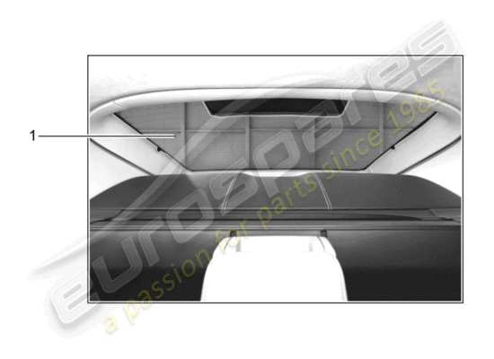 a part diagram from the Porsche Tequipment Panamera (2011) parts catalogue