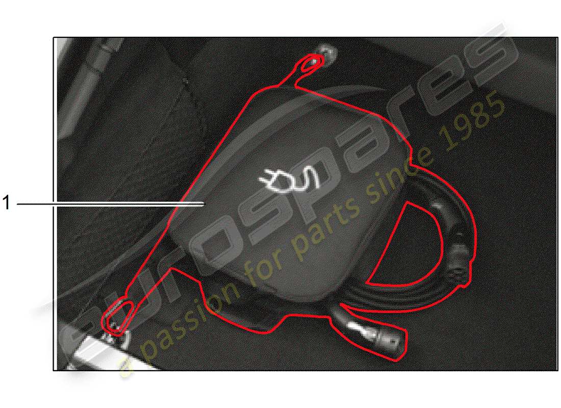 Porsche Tequipment Panamera (2013) Connection line Part Diagram