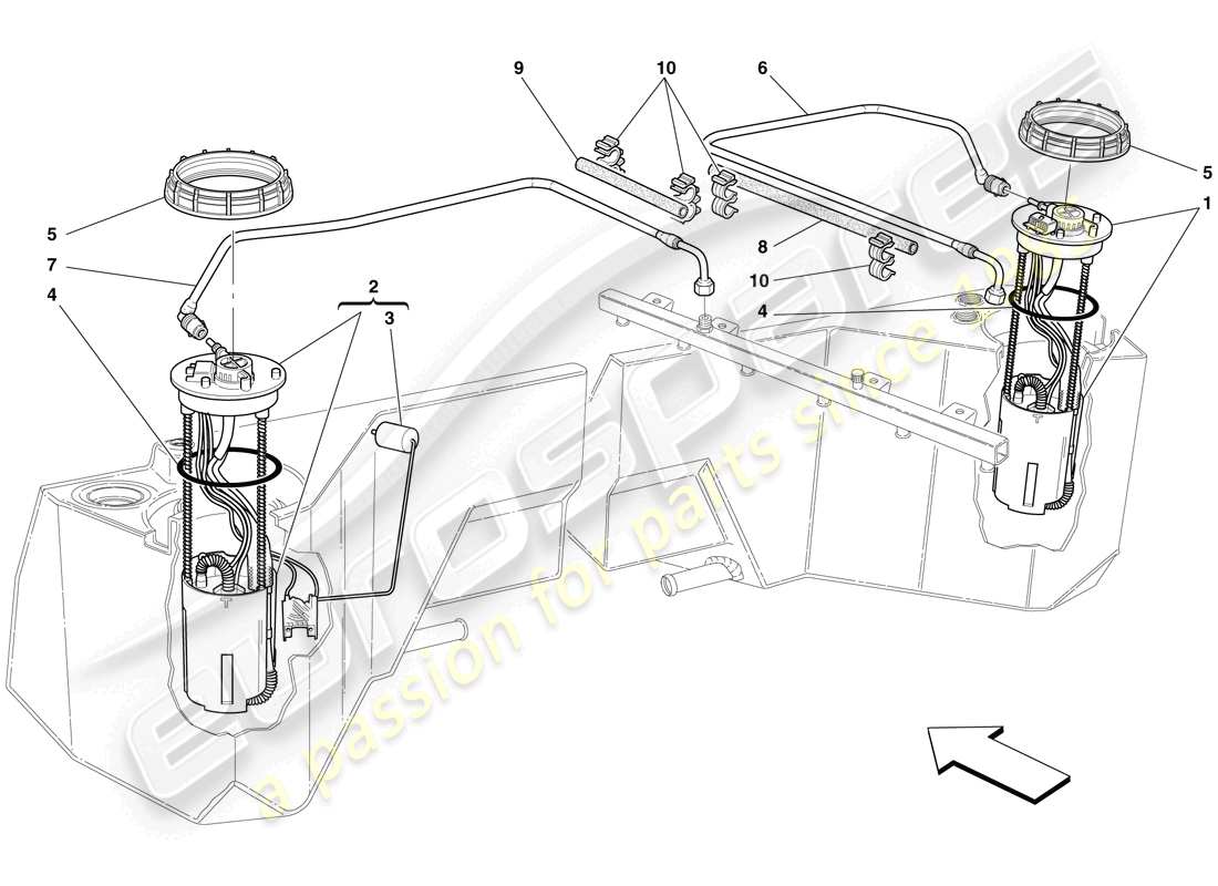 Part diagram containing part number 140727