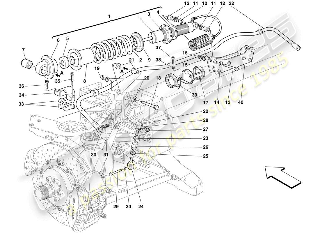 Part diagram containing part number 188375